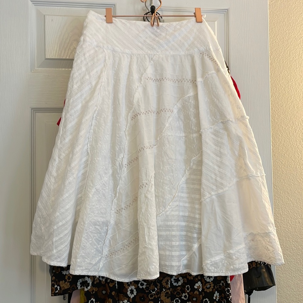 Heart Moon Star Patchwork skirt Size 8